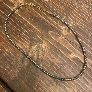 Rachel Lynn by Corri Lynn beaded adjustable high sparkle necklace
